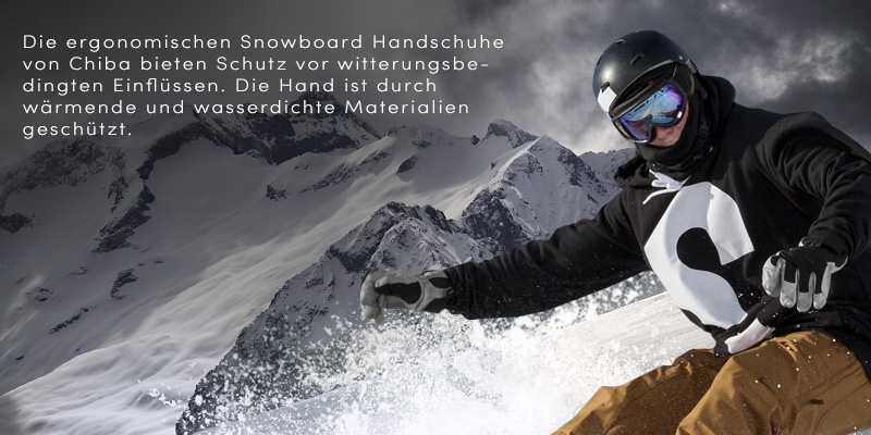 Snowboardhandschuhe von CHIBA