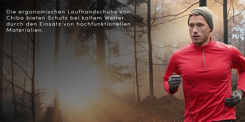 Running gloves from CHIBA